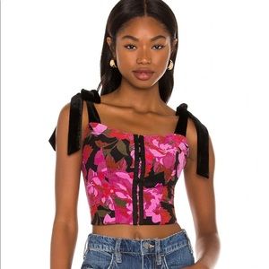 Free People Addie Printed Tank in Twilight Combo